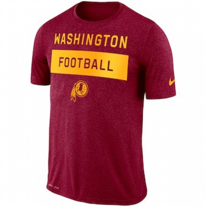 Men's Washington Redskins Nike Burgundy Sideline Legend Lift Performance T-Shirt