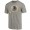 Men's Washington Redskins NFL Pro Line Heathered Gray Distressed Primary Logo Tri-Blend T-Shirt