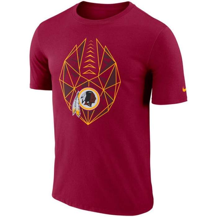 Men's Washington Redskins Nike Burgundy Fan Gear Icon Performance T-Shirt