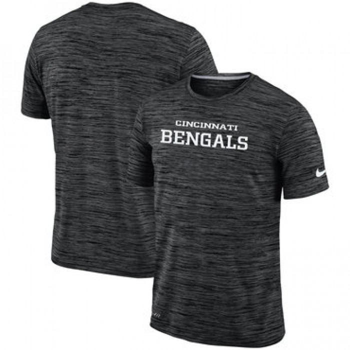 Men's Cincinnati Bengals Nike Black Velocity Performance T-Shirt