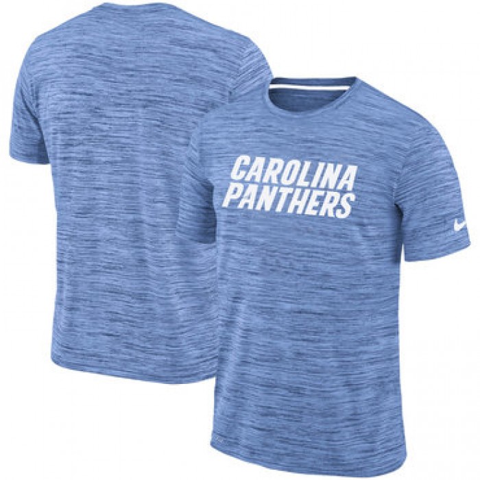 Nike Carolina Panthers Blue Velocity Performance T-Shirt