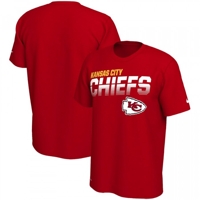 Kansas City Chiefs Nike Sideline Line of Scrimmage Legend Performance T Shirt Red