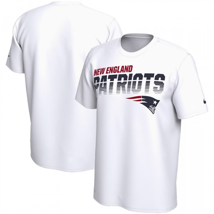 New England Patriots Nike Sideline Line of Scrimmage Legend Performance T Shirt White