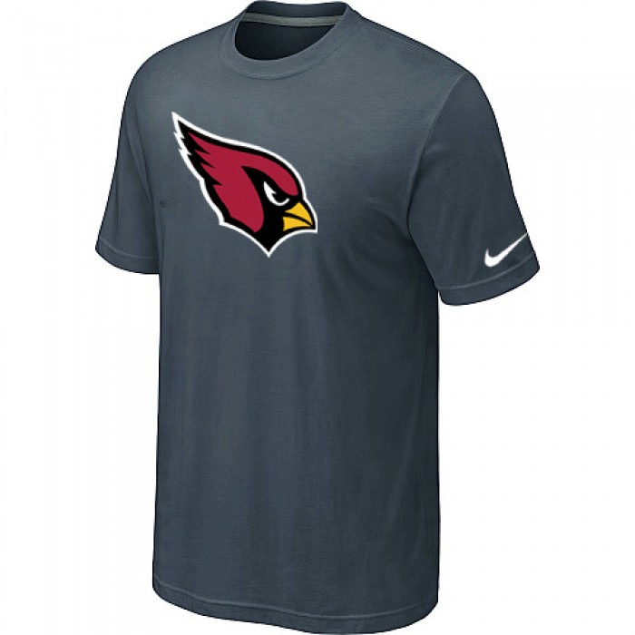 Arizona Cardinals Sideline Legend Authentic Logo T Shirt Grey