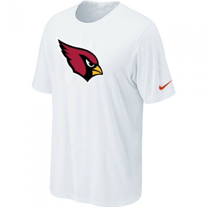 Arizona Cardinals Sideline Legend Authentic Logo T Shirt White