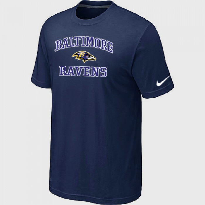 Baltimore Ravens Heart & Soull D.Blue T-Shirt