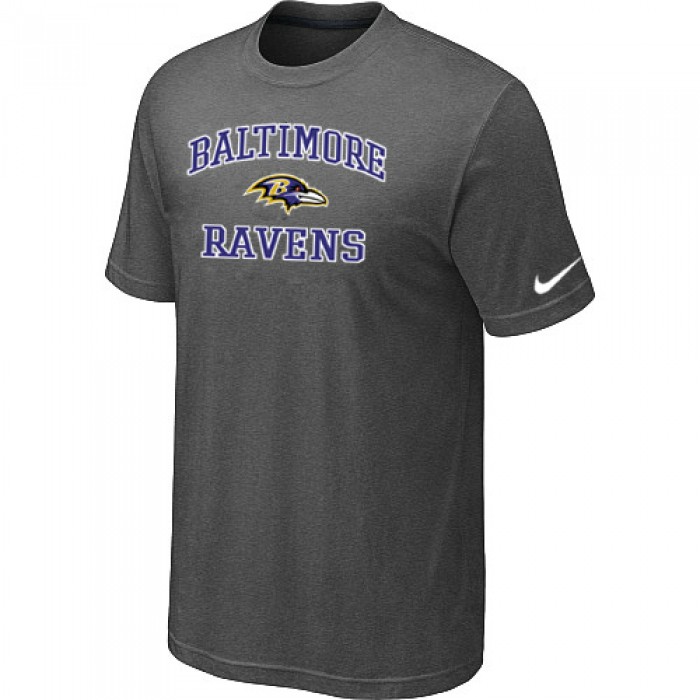 Baltimore Ravens Heart & Soull Dark grey T-Shirt