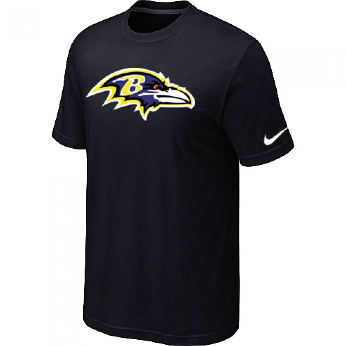 Baltimore Ravens Sideline Legend Authentic Logo T-Shirt Black