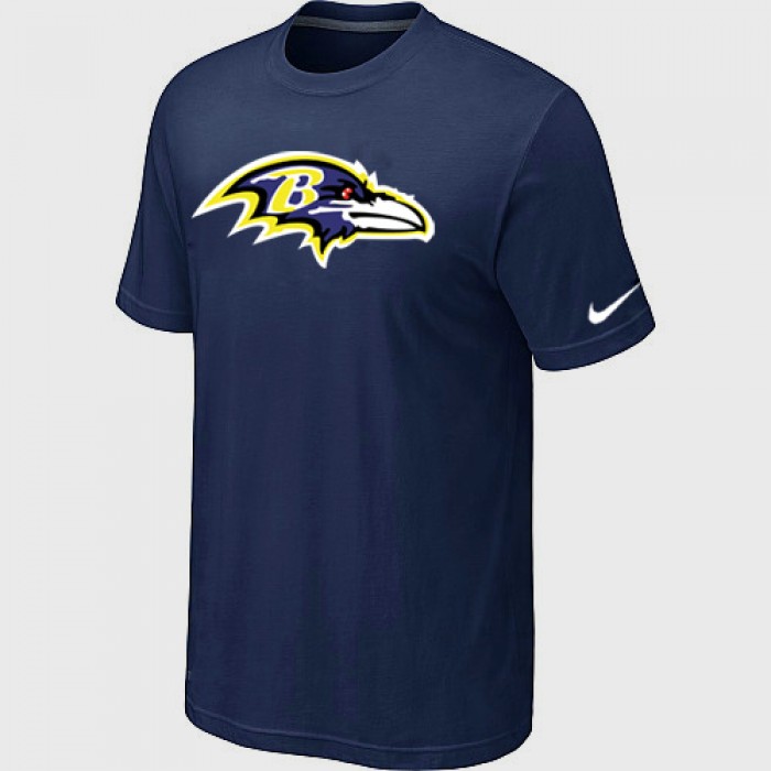 Baltimore Ravens Sideline Legend Authentic Logo T-Shirt D.Blue
