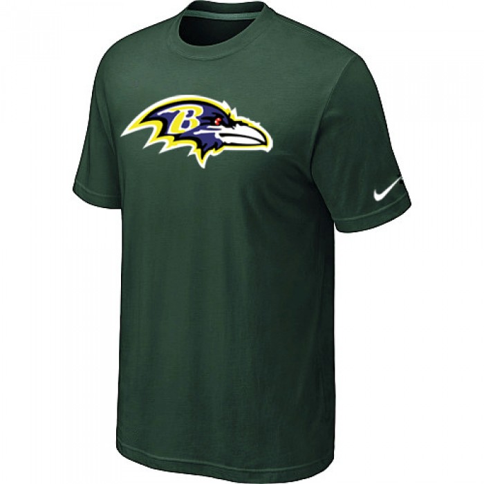 Baltimore Ravens Sideline Legend Authentic Logo T-Shirt D.Green