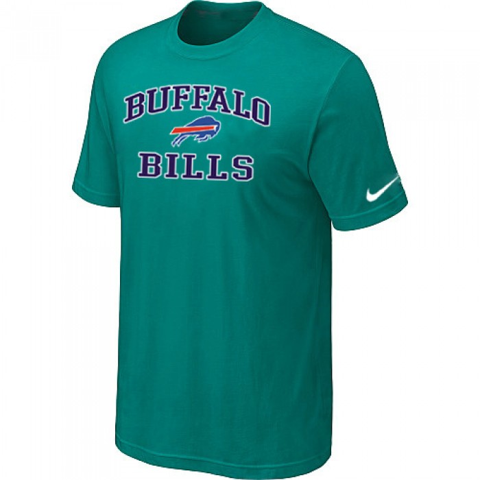 Buffalo Bills Heart & Soul Green T-Shirt