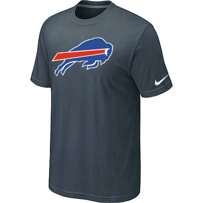 Buffalo Bills Sideline Legend Authentic Logo T-Shirt Grey