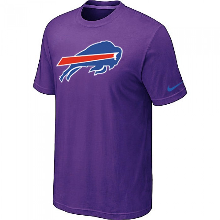 Buffalo Bills Sideline Legend Authentic Logo T-Shirt Purple