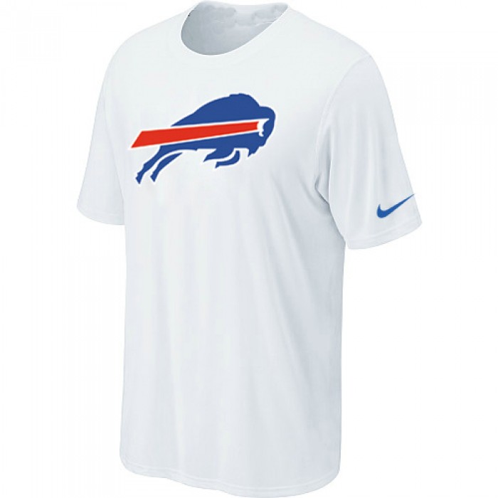 Buffalo Bills Sideline Legend Authentic Logo T-Shirt White