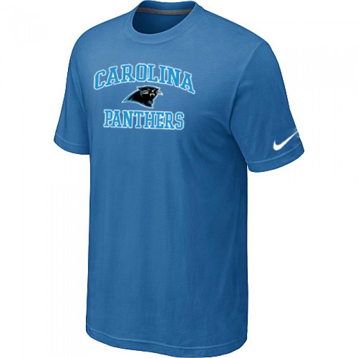 Carolina Panthers Heart & Soul light Blue T-Shirt