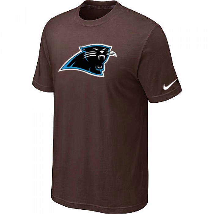 Carolina Panthers Sideline Legend Authentic Logo T-Shirt Brown