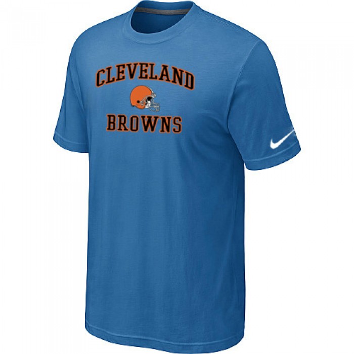 Cleveland Browns Heart & Soul light Blue T-Shirt