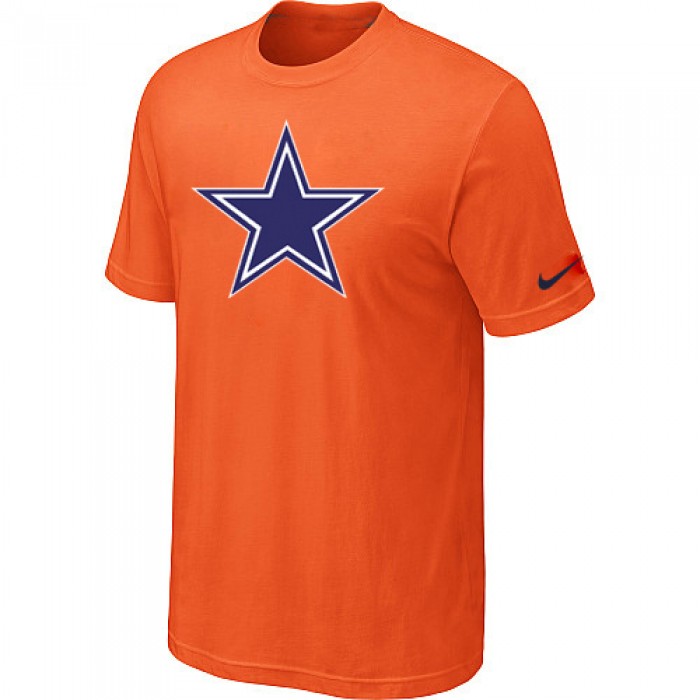 Dallas Cowboys Sideline Legend Authentic Logo T-Shirt Orange