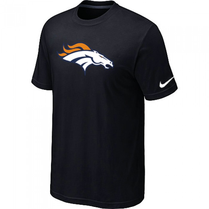 Denver Broncos Sideline Legend Authentic Logo T-Shirt Black