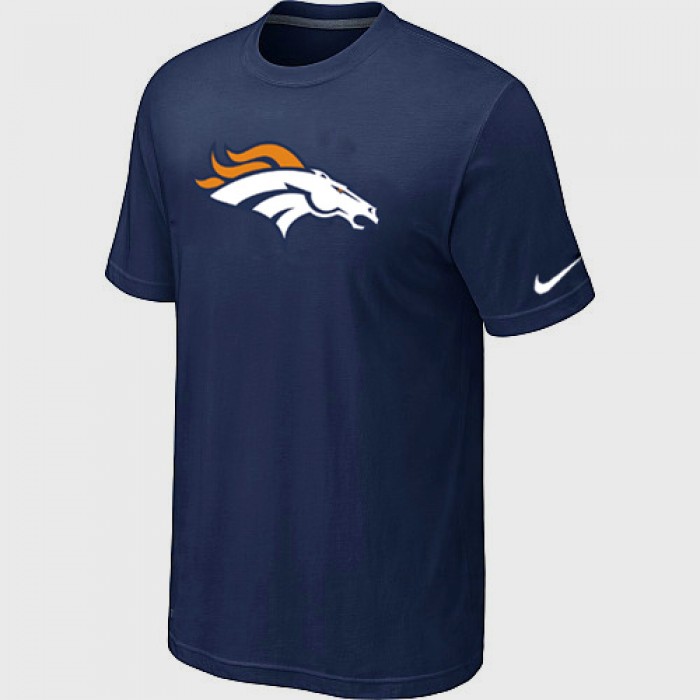 Denver Broncos Sideline Legend Authentic Logo T-Shirt D.Blue