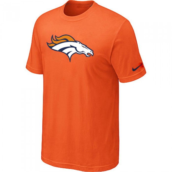 Denver Broncos Sideline Legend Authentic Logo T-Shirt Orange