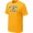 Detroit Lions Heart & Soul Yellow T-Shirt