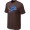 Detroit Lions Sideline Legend Authentic Logo T-Shirt Brown