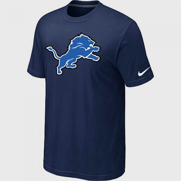 Detroit Lions Sideline Legend Authentic Logo T-Shirt D.Blue