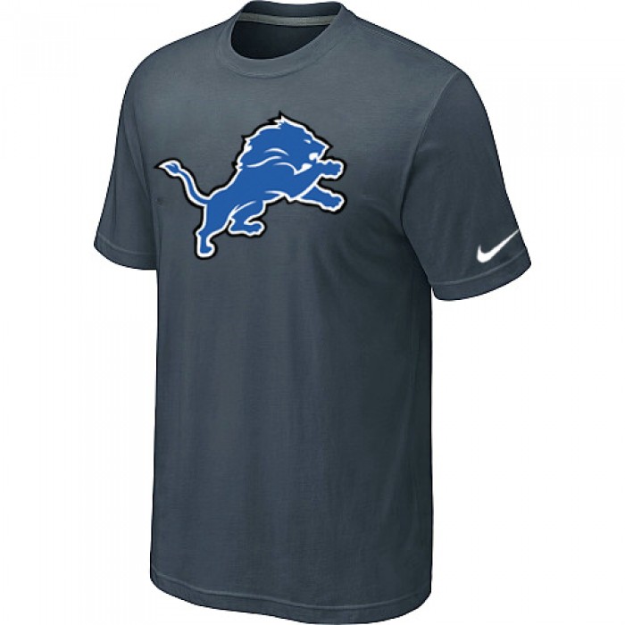 Detroit Lions Sideline Legend Authentic Logo T-Shirt Grey