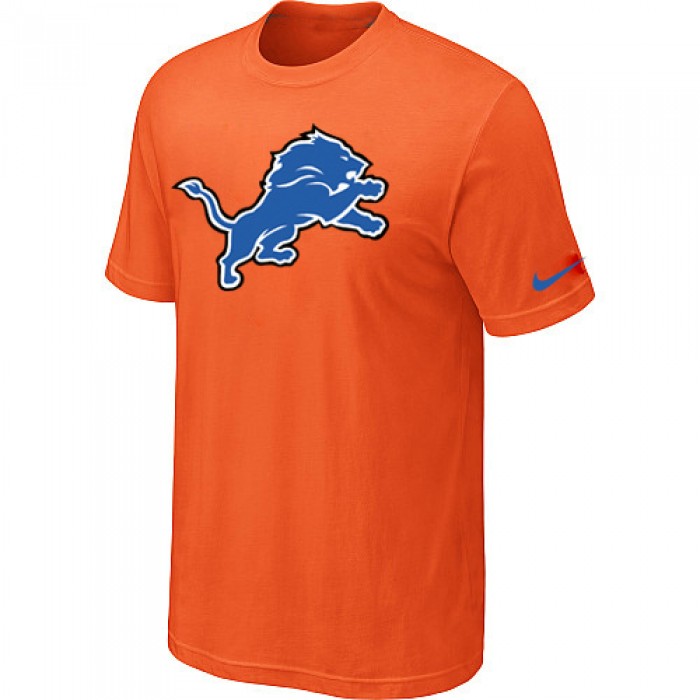 Detroit Lions Sideline Legend Authentic Logo T-Shirt Orange