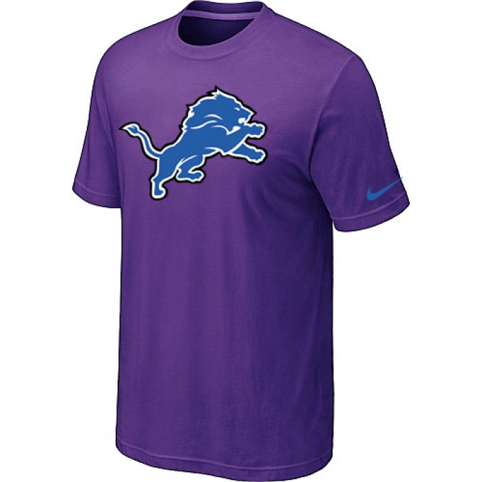 Detroit Lions Sideline Legend Authentic Logo T-Shirt Purple