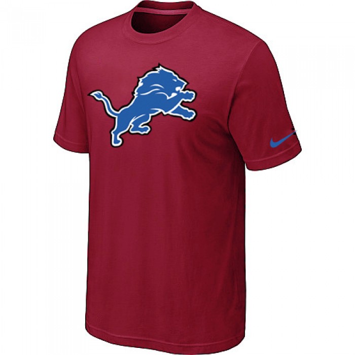 Detroit Lions Sideline Legend Authentic Logo T-Shirt Red