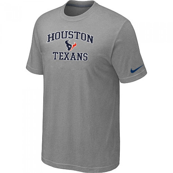 Houston Texans Heart & Soul Light grey T-Shirt