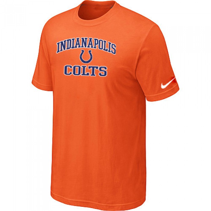 Indianapolis Colts Heart & Soul Orange T-Shirt