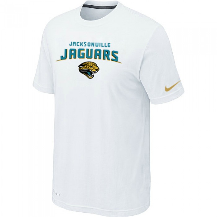 Jacksonville Jaguars Heart & Soul White T-Shirt