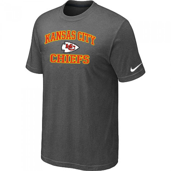 Kansas City Chiefs Heart & Soul Dark grey T-Shirt