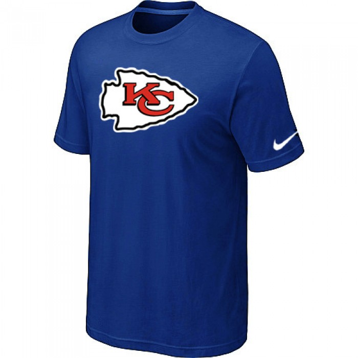 Kansas City Chiefs Sideline Legend Authentic Logo T-Shirt Blue