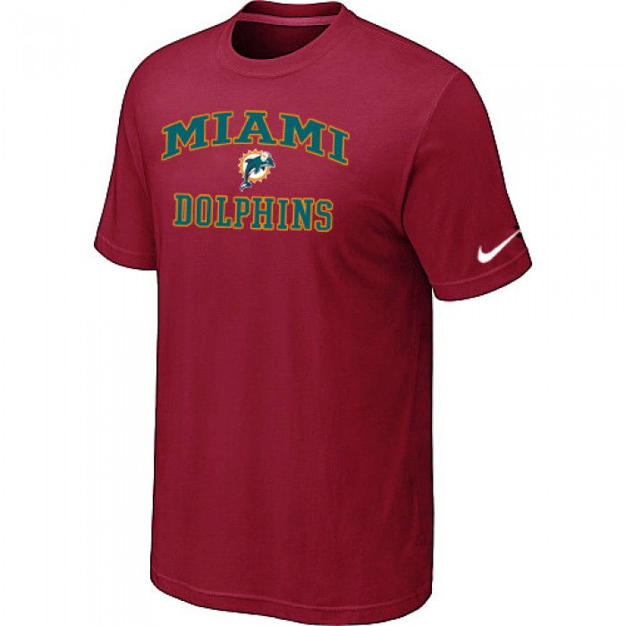 Miami Dolphins Heart & Soul Redl T-Shirt