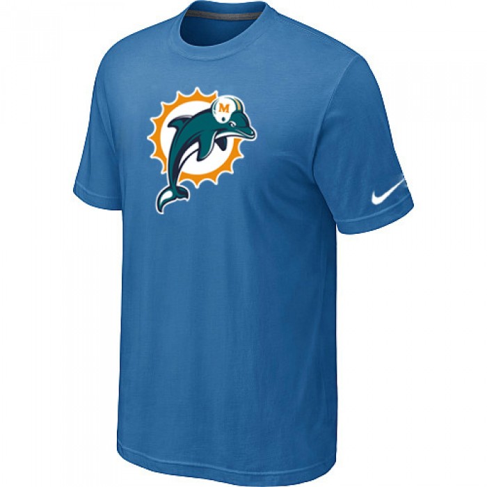 Miami Dolphins Sideline Legend Authentic Logo T-Shirt light Blue