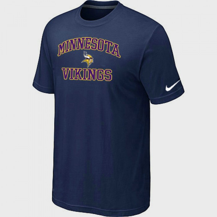 Minnesota Vikings Heart & Soul D.Blue T-Shirt