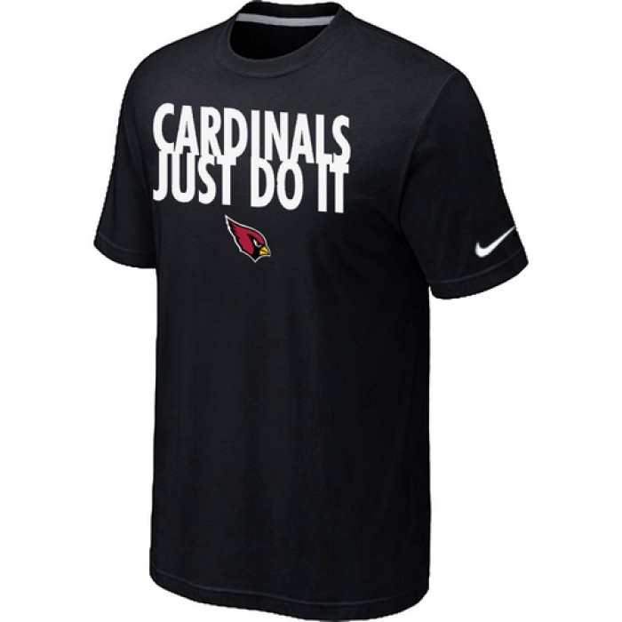 NFL Arizona Cardinals Just Do It Black T Shirt