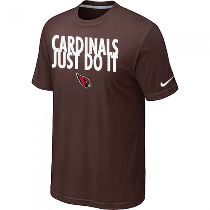 NFL Arizona Cardinals Just Do It Brown T Shirt