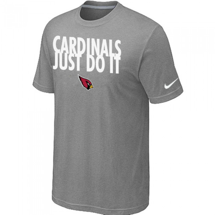 NFL Arizona Cardinals Just Do It L Grey T Shirt