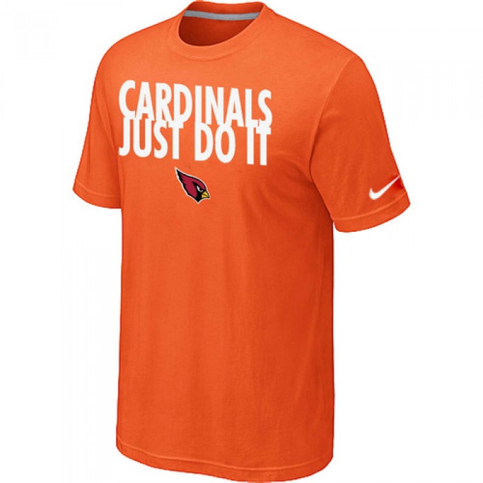 NFL Arizona Cardinals Just Do It Orange T Shirt