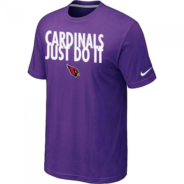 NFL Arizona Cardinals Just Do It Purple T Shirt