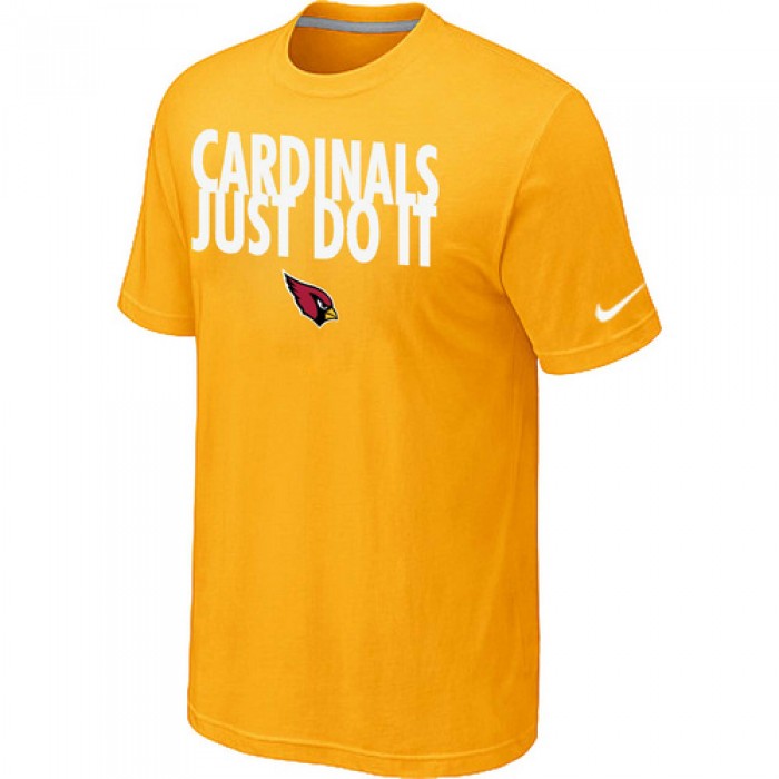 NFL Arizona Cardinals Just Do It Yellow T Shirt