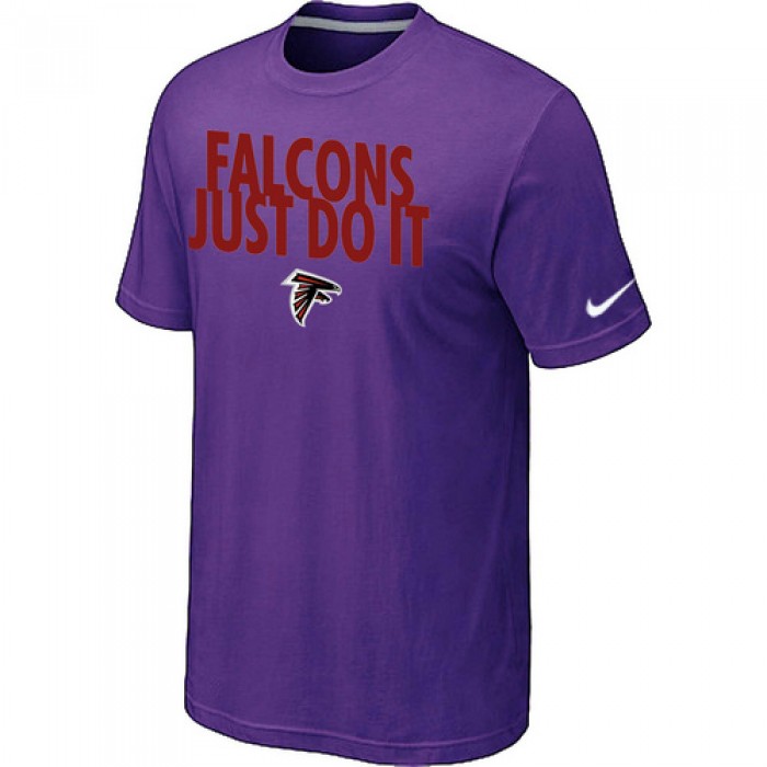 NFL Atlanta Falcons Just Do It Purple T-Shirt