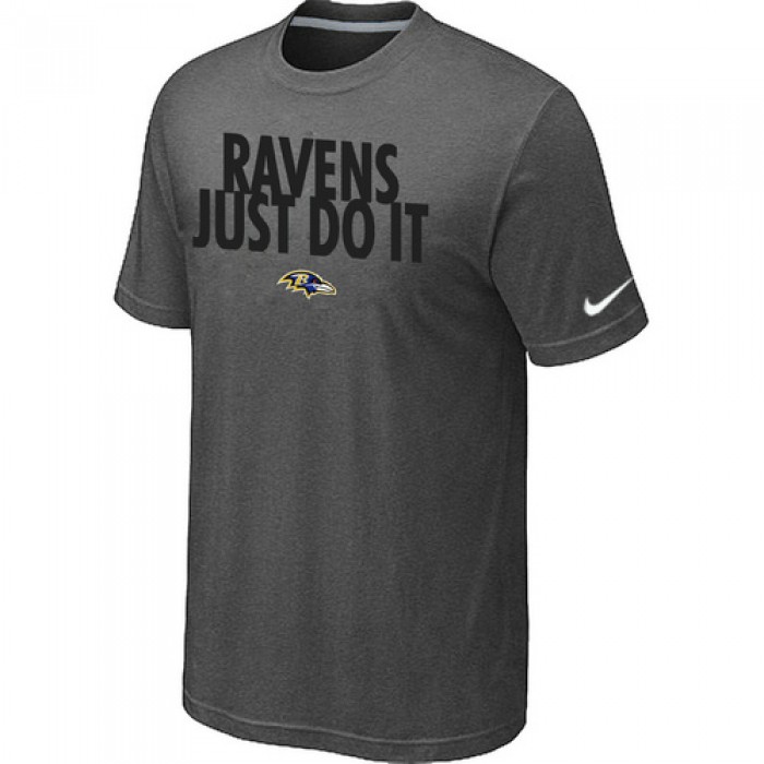 NFL Baltimore Ravens Just Do It D.Grey T-Shirt