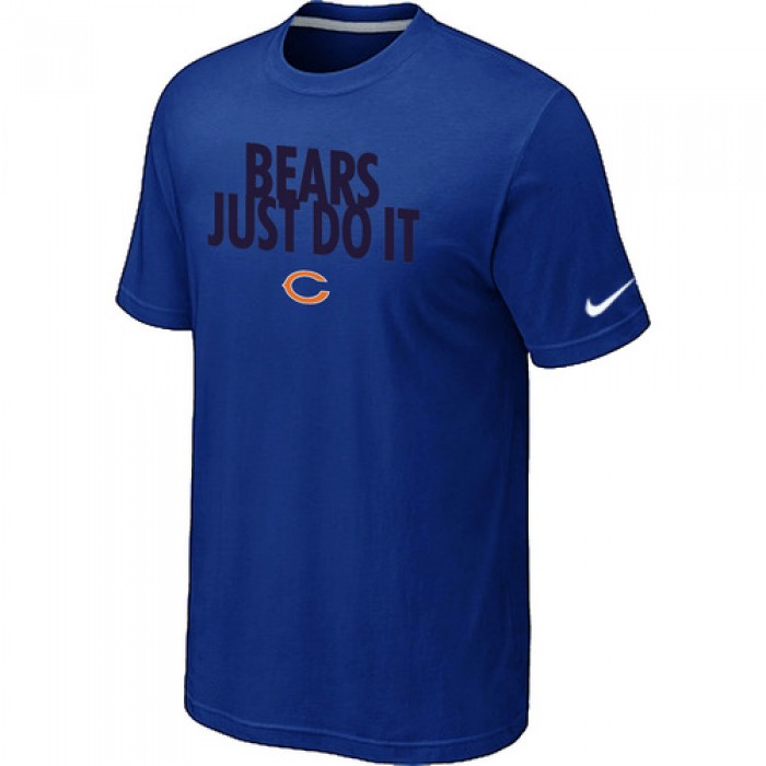 NFL Chicago Bears Just Do It Blue T-Shirt