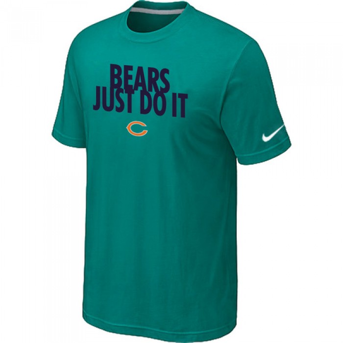 NFL Chicago Bears Just Do It Green T-Shirt